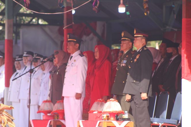 
 Kapolsek Tellu Siattinge hadiri upacara HUT Kemerdekaan RI