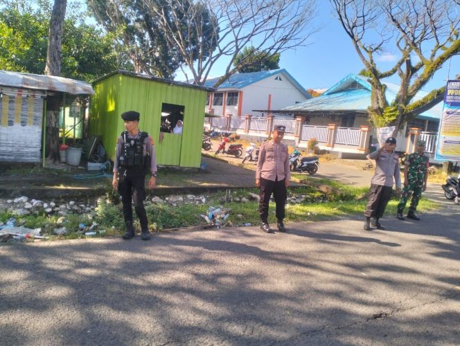 
 Aipda Bismar ,Lakukan Kunjugan , Guna Cegah Kriminalitas, Polsek Tonra , Polres Bone