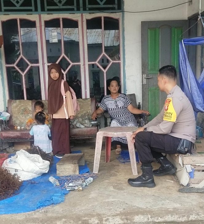 
 Bripka Retno Tahir SH, Lakukan Sambang di Dusun Polewali Desa Kading Ini Maksud Dan Tujuannya