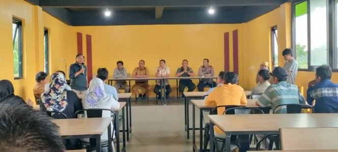 
 IPTU AMI SUANDI SH KAPOLSEK TONRA, TITIP PESAN KAMTIBMAS, POLRES BONE