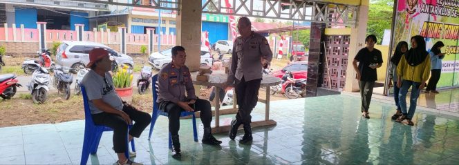 
 RUTIN KAPOLSEK TONRA, TITIP PESAN KAMTIBMAS, POLRES BONE