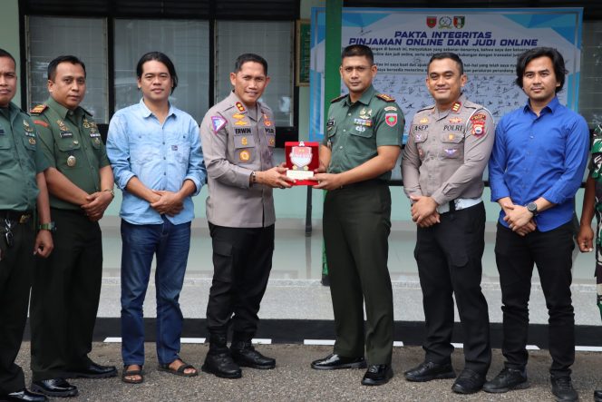 
 Kapolres AKBP Erwin Syah Lakukan Silaturahmi Dengan Dandim 1407 dan Kajari Bone