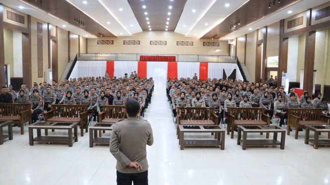 
 286 Lulusan Bintara dan Tamtama Polri Gel. 1 TA. 2024 Polda Sulsel Mengikuti Tahap Orientasi