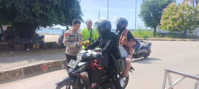 
 Ramai Penumpang, Personil Lakukan Pengamanan