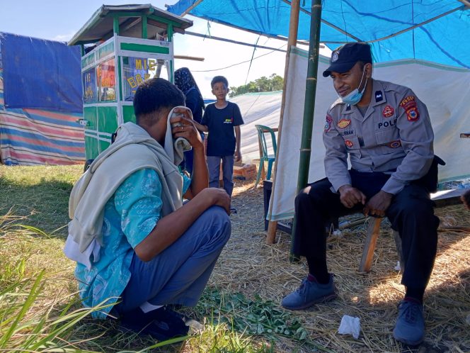 
 Temui pelajar, Aipda Ali Irham beri imbauan 