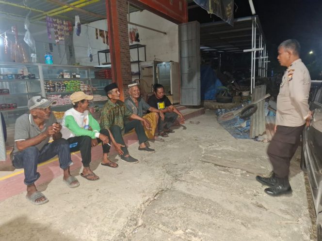 
 Beri imbauan kepada warga, Iptu Tajuddin ajak jaga kamtibmas