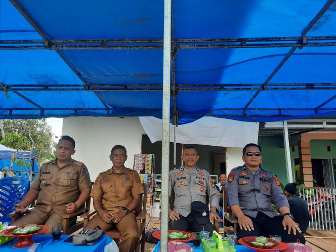 
 Polsek Tanete Riattang Kawal Ketat Turnamen Sepak Bola Mini Cup I Cabalu