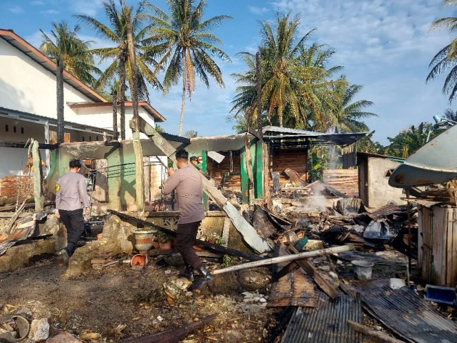 
 Polres Bone Ajak Warga Bone Tingkatkan Kewaspadaan Pasca Kebakaran yang tewaskan satu orang di Amali Bone