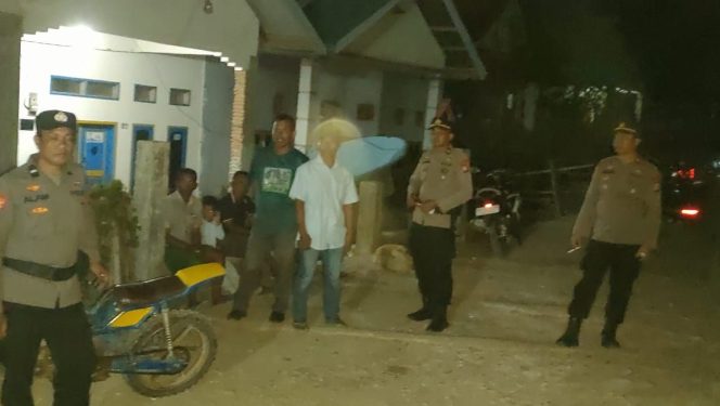 
 KAPOLSEK  TEKUN LAKUKAN  KUNJUGAN ,UNTUK KEAMANAN , JELANG PILKADA,POLSEK TONRA, POLRES BONE