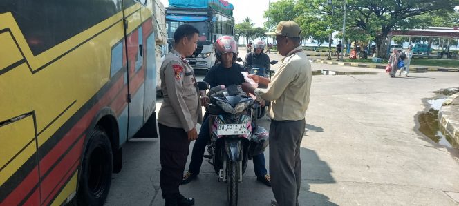 
 Lakukan Pemeriksaan Kendaraan, Pastikan Situasi Kondusif Saat Keberangkatan