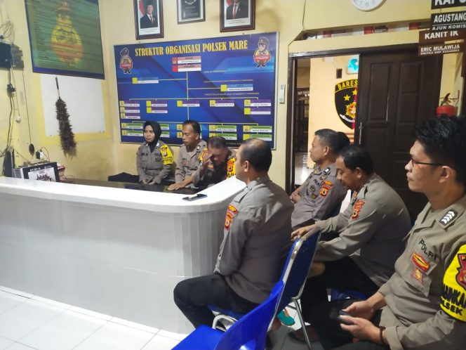 
 Bhabinkamtibmas Polsek Mare, Melaksanakan Giat Zoom Tentang Ketahanan Pangan