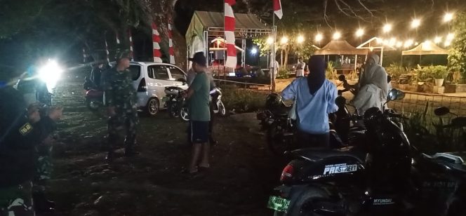 
 Jaga Situasi Kamtibmas Tetap Kondusif Polsek dan Koramil Kahu, Lakukan Patroli Nersama