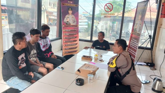 
 Problem Solving di Polsek Tanete Riattang, Konflik Kesalapahaman Berakhir Damai