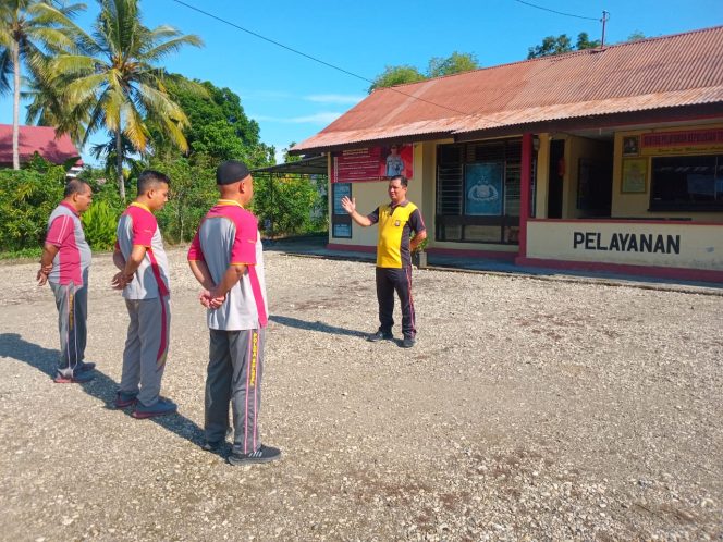 
 Wakapolsek Awangpone Berikan Arahan Terkait Kesiapan Personil Ops Lilin 2024