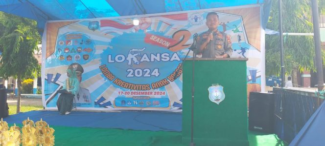 
 LOKANSA SMPN 1 Barebbo Tahun 2024 Resmi Dibuka oleh Kapolsek Barebbo