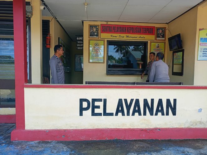 
 Polsek Awangpone Polres Bone Tetap Amankan Wilayah Kecamatan Awangpone  Jelang Akhir Masa Liburan