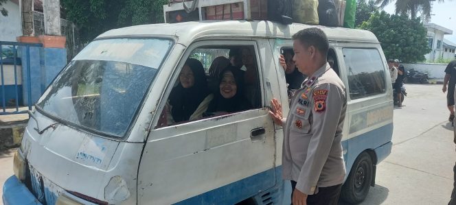 
 Lakukan Pengamanan Dan Pelayanan Saat Keberangkatan Kapal, Beri Rasa Aman Kepada Pengguna Jasa