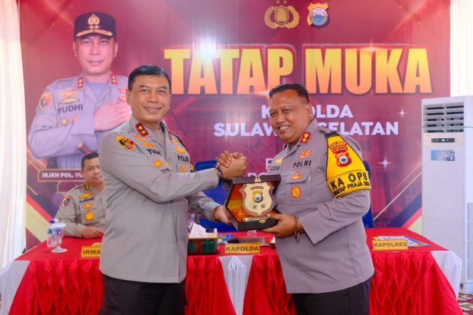 
 Kunjungan Kerja Kapolda Sulsel di Polres Barru