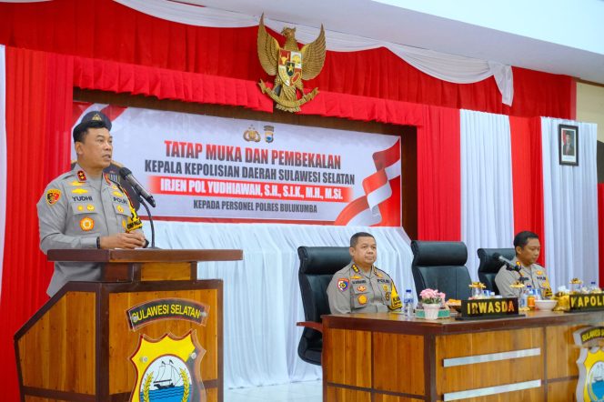 
 Kunjungan Kerja Kapolda Sulsel di Polres Bulukumba