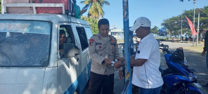 
 Keberangkatan Kapal, Personil Lakukan Pengamanan