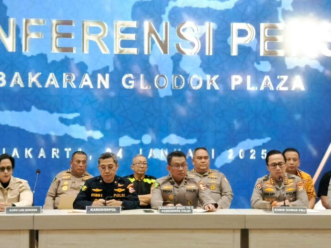 
 Polri Pastikan Identifikasi Jenazah Kebakaran Glodok, Komitmen Tuntaskan Misi Kemanusiaan