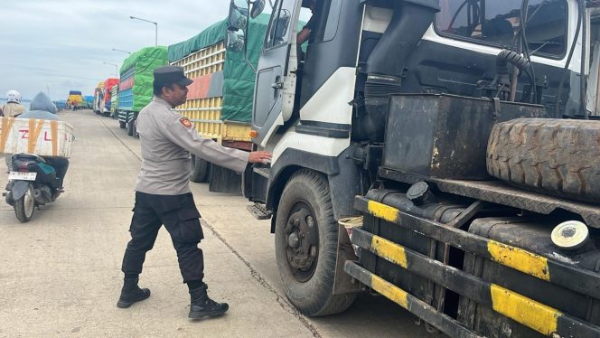 
 Cegah Muatan Illegal, Lakukan Pemeriksaan Muatan dalam