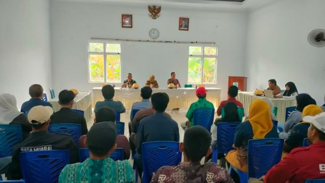 
 KAPOLSEK RAPAT TITIP PESAN KAMTIBMAS  ,UNTUK KEAMANAN , ,POLSEK TONRA, POLRES BONE