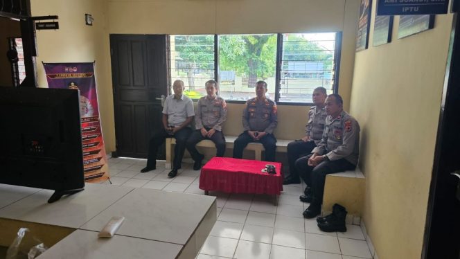 
 Anev  , Kapolsek Tonra Lakukan Pertemuan  Bulanan , Ini Tujuannya. Polres Bone