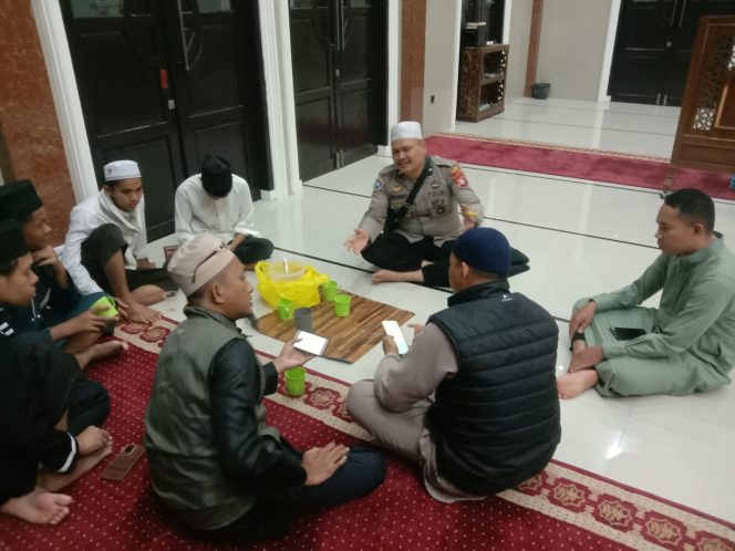 
 Kanit Binpolmas Aiptu Muh. Anas P., SH., Ajak Jaga Kamtibmas Melalui Peran Aktif Takmir Masjid