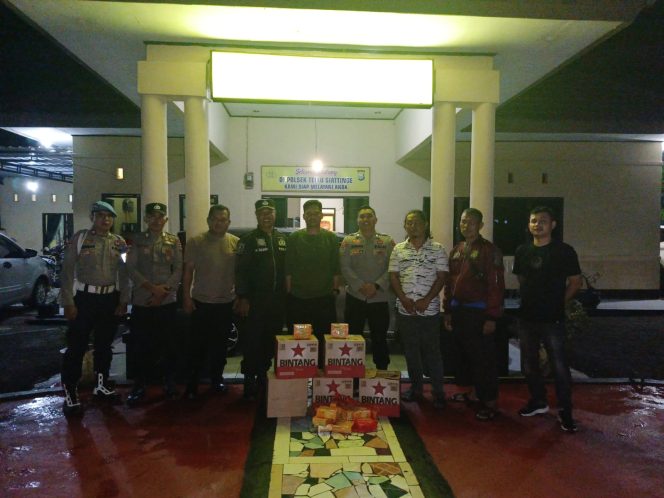 
 Jelang bulan suci Ramadhan, Polsek Tellu Siattinge lakukan operasi miras