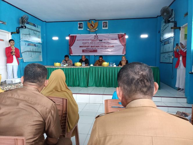 
 Polsek Awangpone Menghadiri Musyawarah Bahas PKL Mahasiswa Keperawatan Institut Batari Toja Di Desa Jaling 