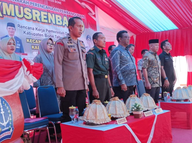 
 Waka Polsek Palakka IPDA Edy Saleh,SH hadiri musrembang kecamatan, Mendorong Partisipasi Masyarakat Dalam Pembangunan