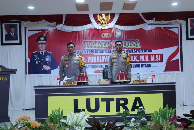 
 Kunjungan Kerja Kapolda Sulsel di Polres Luwu Utara