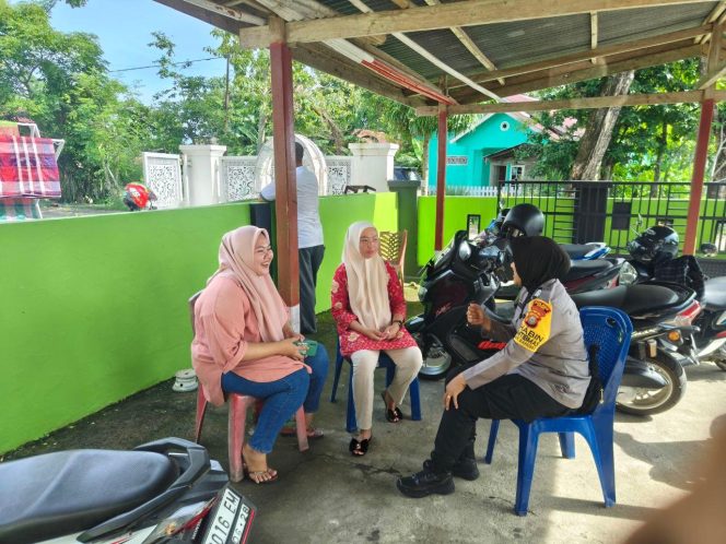 
 Brigpol Andi Multasang, S.E. Lakukan DDS/Sambang di Desa Samaelo