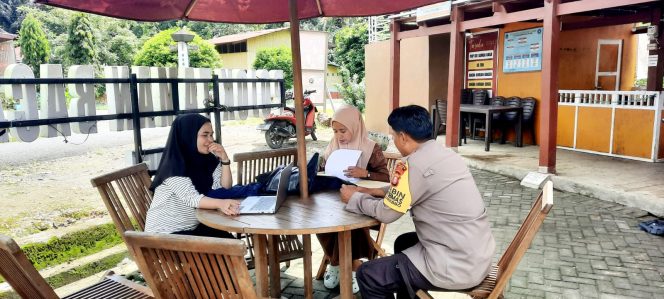 
 Bripka Samsu Alam, Adakan Sambang Patroli Dialogis Bersama Kelompok PKK Desa Bacu