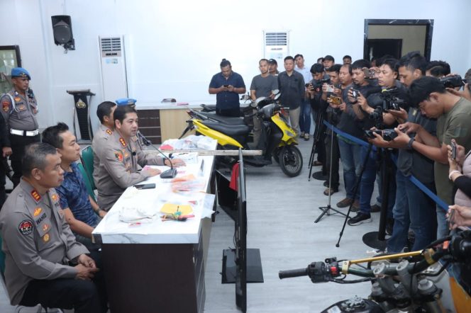 
 Polrestabes Makassar Mengungkap Sejumlah Kasus Kriminal Dalam Sepekan