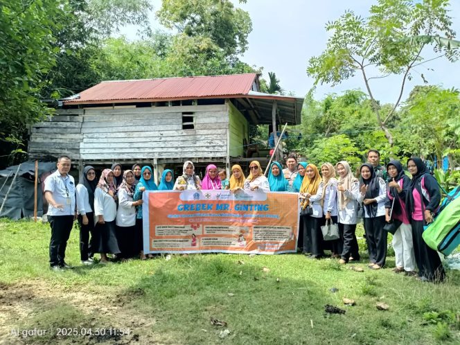 
 Polsek Awangpone Gerakan Bersama Eliminasi Kasus Kemiskinan Ekstrem, Gizi Buruk, dan Stunting di Desa Mallari