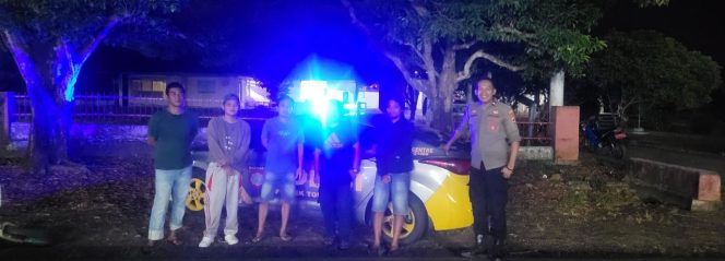 
 Aipda Bismar  Pimpin Patroli Biru , Demi Jaga Situasi Kamtibmas  Tempat Wisata Polres Bone