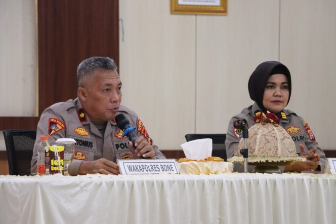 
 Wakapolres Bone Sambut Hangat Sosialisasi Penting dari Polda Sulsel