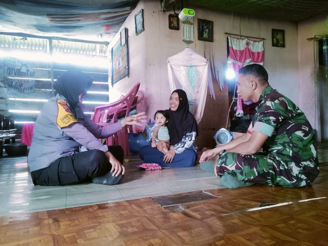
 Aiptu Suhati Berikan Imbauan Kamtibmas Seabagai Upaya Menjaga Keamanan Lingkungan