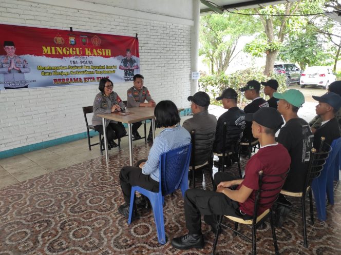 
 Menyambut Hari Raya Qurban, Minggu Kasih Sambangi Komunitas Motor