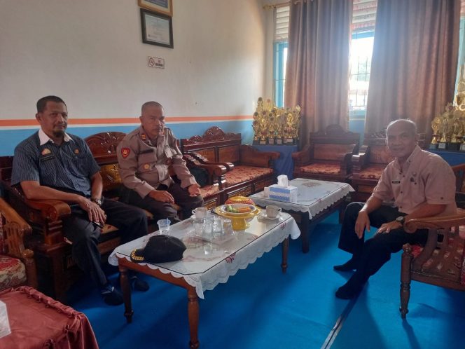 
 Kunjungan Kapolsek Patimpeng Ke SMAN 19 Bone