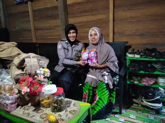 
 Sambang Ibu Polwan, Wujudkan dan Berikan Jaminan Keamanan di Lingkungan Pedesaan