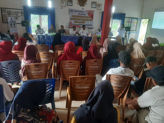 
 Bhabinkamtibmas Hadiri Musdes RKPdes, Wujudkan Perencanaan Pembangunan Desa Yang Partisipatif