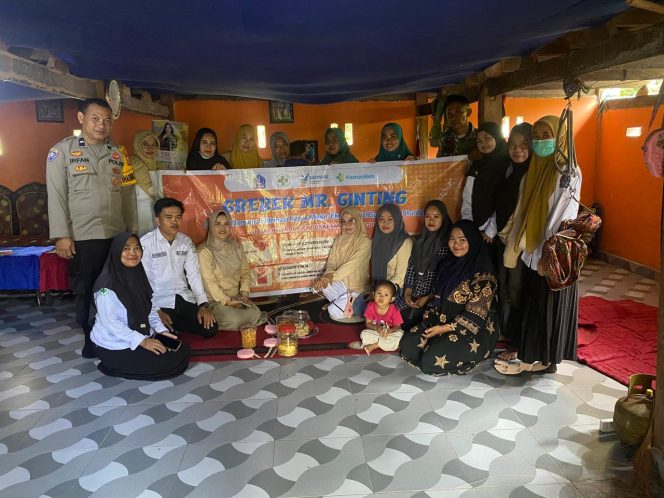 
 Polsek Awangpone Upaya Bersama Eliminasi Kemiskinan Ekstrem, Gizi Buruk, dan Stunting di Desa Unra
