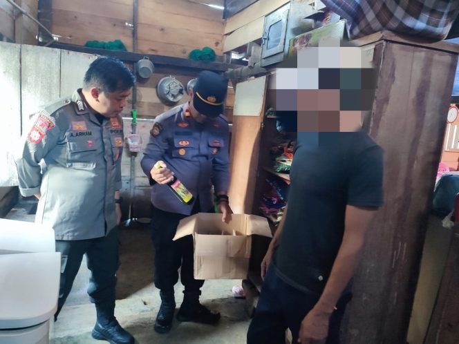 
 ‎Polsek Cenrana Gelar Razia Miras Di Wilayah Hukumnya