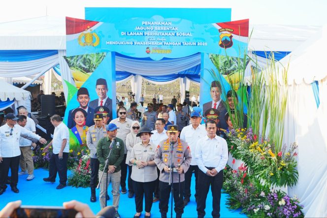 
 Kapolri: Pembiayaan Hingga Distribusi Jagung Akan Libatkan Koperasi Merah Putih