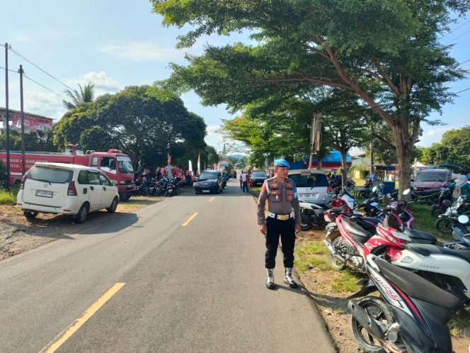 
 Kanit Provam Aipda Jumadi Lakukan Sambang Polsek Tonra, Polres Bone