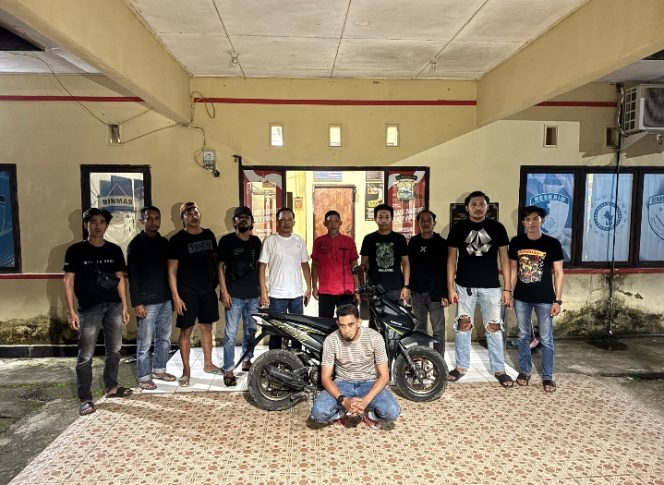 
 Penangkapan terduga pelaku pencurian dengan pemberat (JAMBRET)