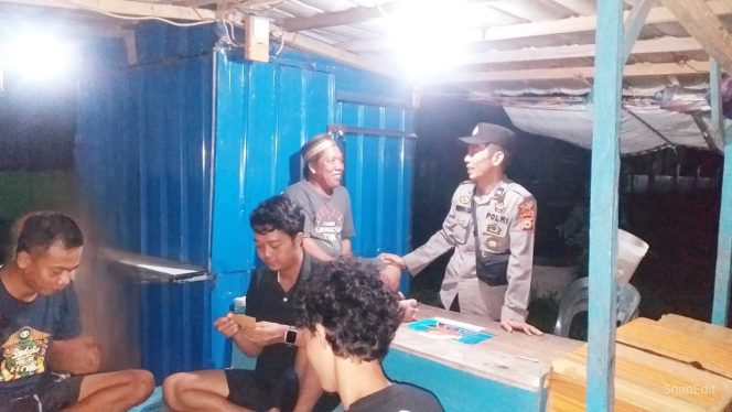 
 BHABINKAMTIBMAS POLSEK BAREBBO LAKUKAN SAMBANG DAN HIMBAU WARGA WASPADAI AKSI PENCURIAN